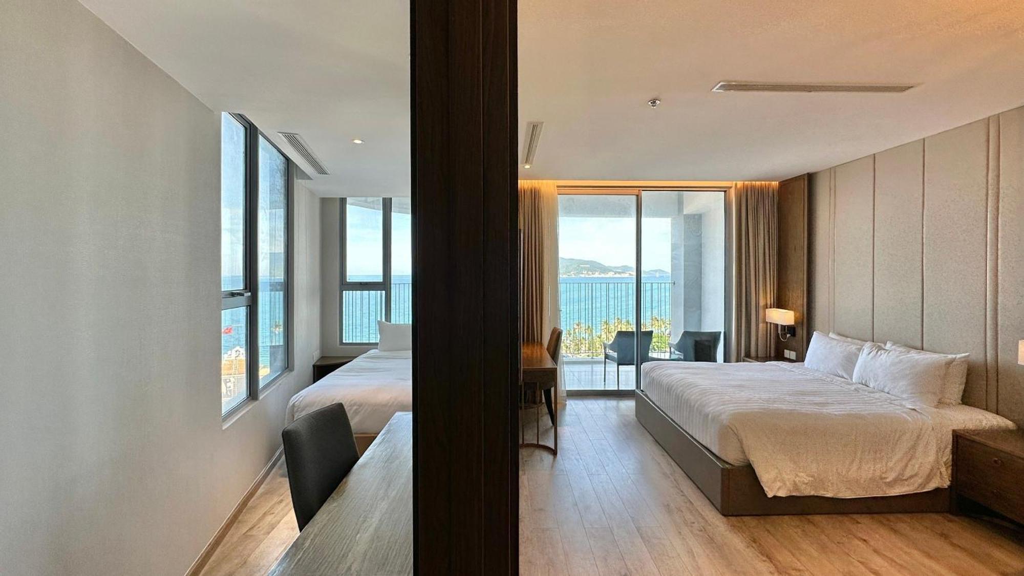 L'Apartment And Signature Nha Trang Tours - Muong Thanh Luxury Khanh Hoa المظهر الخارجي الصورة