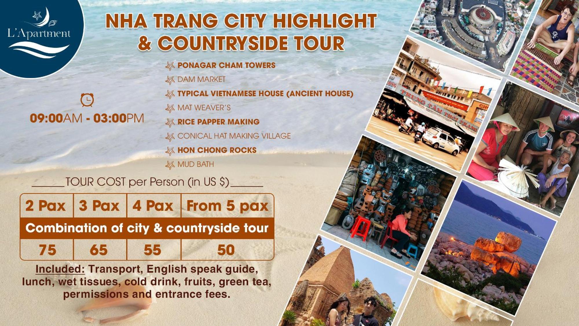 L'Apartment And Signature Nha Trang Tours - Muong Thanh Luxury Khanh Hoa المظهر الخارجي الصورة